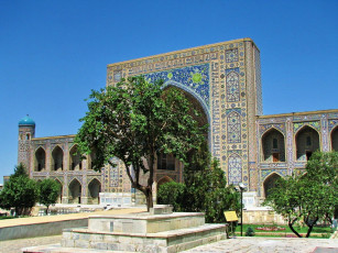 обоя ташкент, медресе, кукельдаш, города, узбекистан