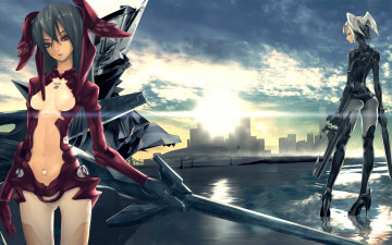 Картинка аниме weapon blood technology