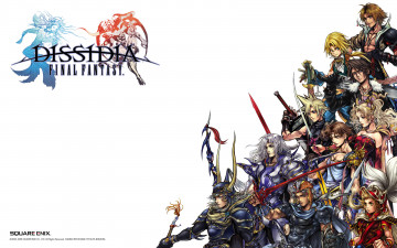 Картинка final fantasy dissidia видео игры