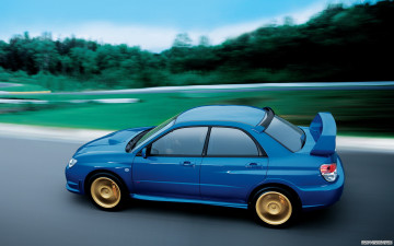 Картинка subaru impreza wrx sti old автомобили