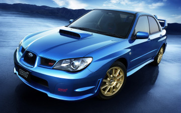 Картинка subaru impreza wrx sti old автомобили