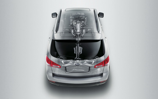 Обои картинки фото subaru, tribeca, автомобили