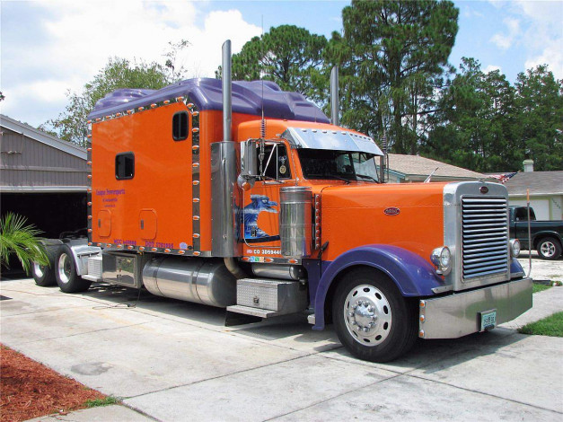 Обои картинки фото автомобили, peterbilt