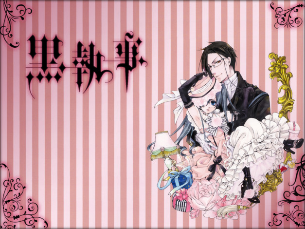 Обои картинки фото kuroshitsuji, аниме