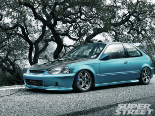 Картинка 2000 honda civic cx автомобили civic1