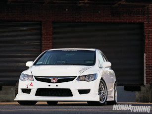 Картинка 2008 honda civic si sedan автомобили