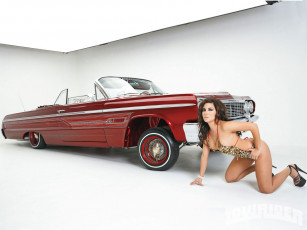 Картинка автомобили авто девушками mary cherry