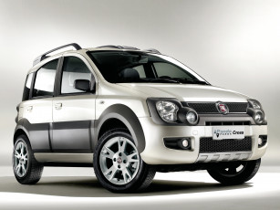 Картинка fiat panda natural power cross автомобили