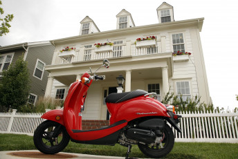 Картинка мотоциклы мотороллеры honda скутер metropolitan