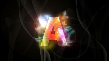 Картинка 3д графика другое буква абстракция