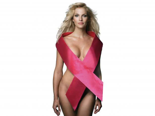 Обои картинки фото Sonya Kraus, девушки, атлас, лента