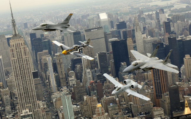 Обои картинки фото авиация, разные, вместе, авиа