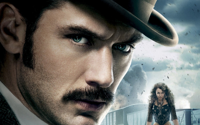 Обои картинки фото sherlock, holmes, game, of, shadows, кино, фильмы, jude, law, доктор, ватсон, watson