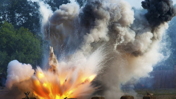 Картинка explosion разное взрывы взрыв дым огонь