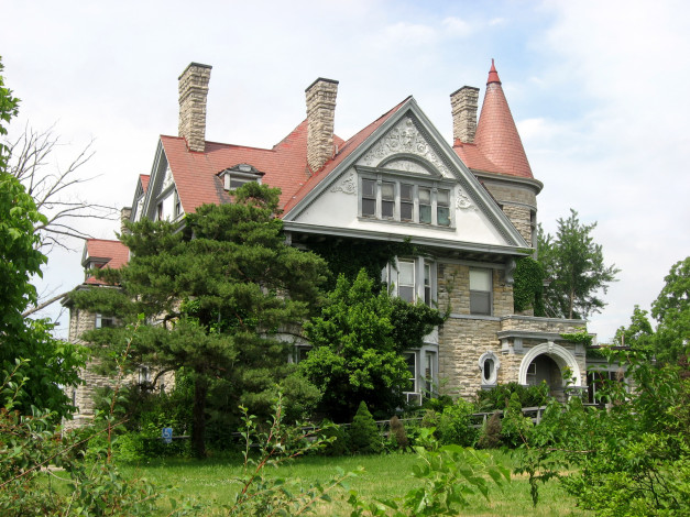 Обои картинки фото burckhardt, house, огайо, сша, города, здания, дома