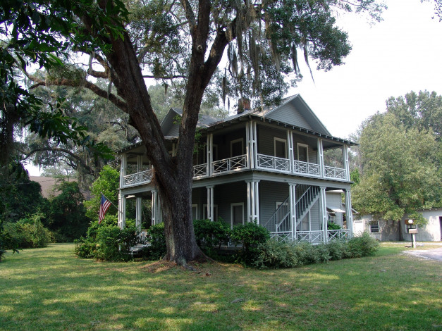 Обои картинки фото сша, флорида, ориндж, парк, города, здания, дома, дом