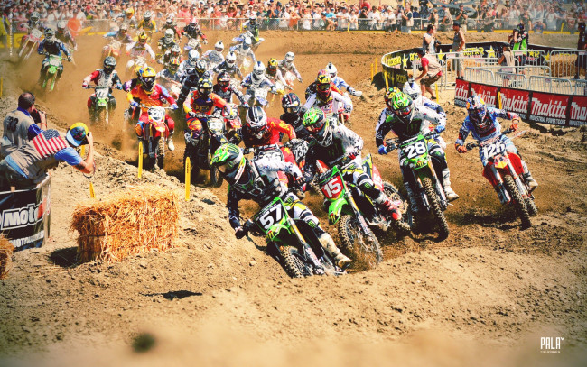 Обои картинки фото спорт, мотокросс