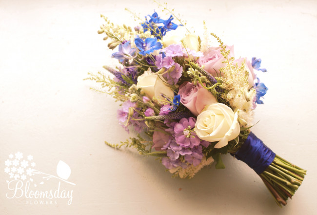 Обои картинки фото цветы, букеты, композиции, левкой, дельфиниум, флоксы, розы