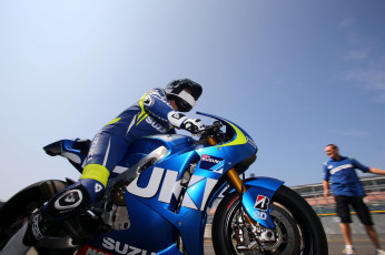 Картинка спорт мотоспорт motogp suzuki
