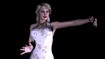 Картинка 3д графика people люди взгляд девушка