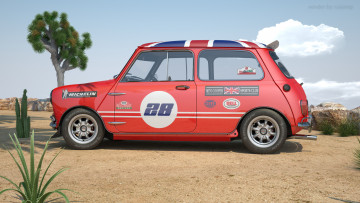 Картинка автомобили 3д дерево мини кактус