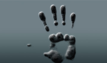 Картинка 3д графика другое ладонь