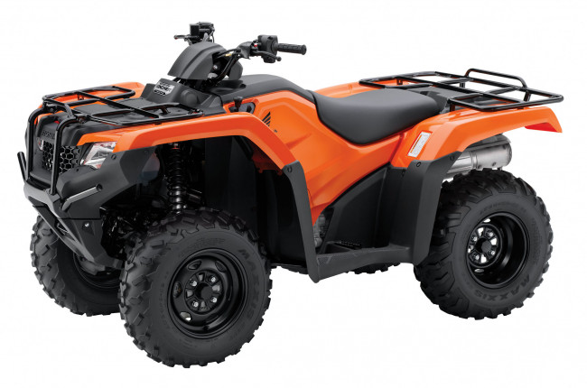 Обои картинки фото мотоциклы, квадроциклы, honda, 2014, trx420, rancher, 4, x