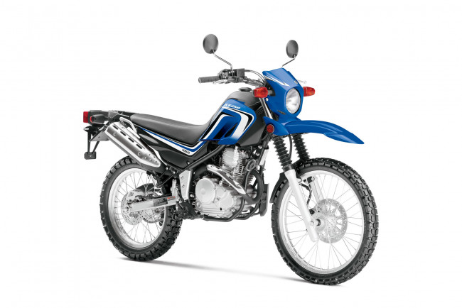 Обои картинки фото мотоциклы, yamaha, xt250, 2014