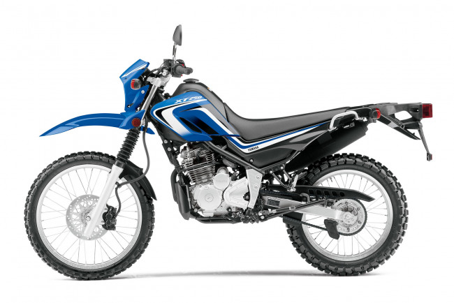 Обои картинки фото мотоциклы, yamaha, xt250, 2014