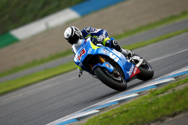 Обои картинки фото спорт, мотоспорт, motogp, suzuki