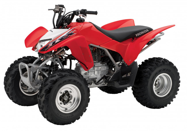 Обои картинки фото мотоциклы, квадроциклы, trx250x, honda, 2014