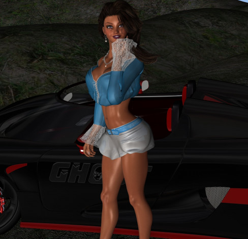 Обои картинки фото 3д графика, люди , people, девушка, взгляд