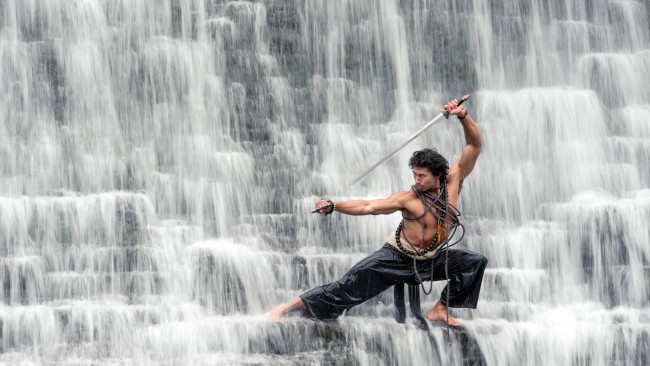 Обои картинки фото спорт, - другое, боевое, искуство, водопад