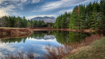 Картинка природа реки озера река лес горы