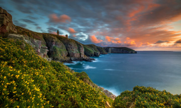 Картинка природа маяки маяк побережье