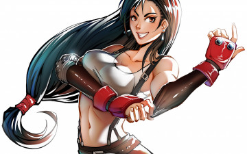 Картинка видео+игры final+fantasy+xii арт tifa lockhart грудь девушка final fantasy vii square enix