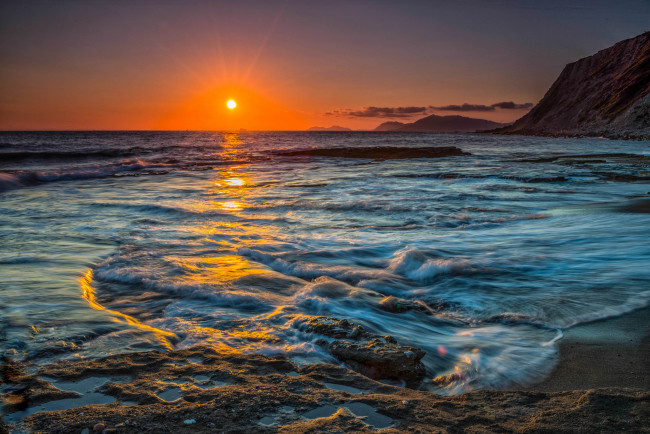 Обои картинки фото природа, восходы, закаты, рассвет