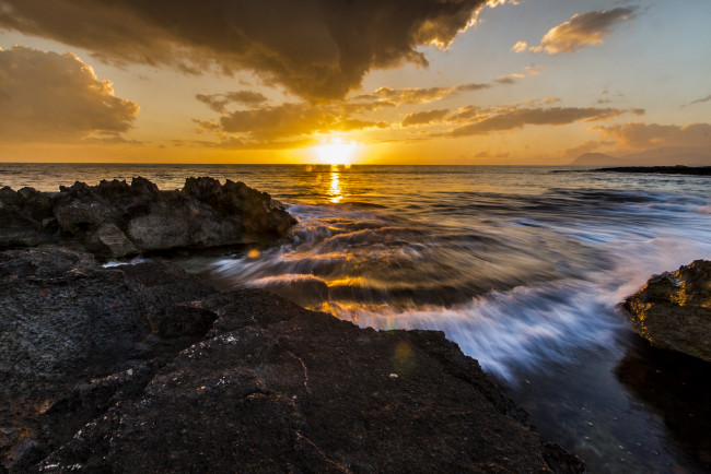 Обои картинки фото природа, восходы, закаты, рассвет