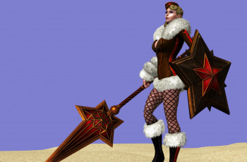 Картинка 3д+графика фантазия+ fantasy девушка взгляд фон