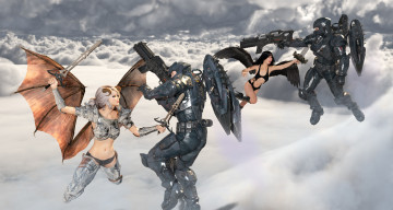 Картинка 3д+графика существа+ creatures демоны