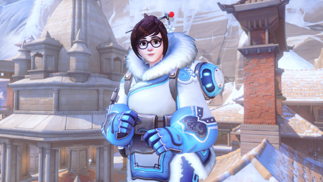 Обои картинки фото видео игры, overwatch, персонаж