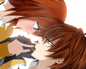 Картинка аниме namaikizakari двое