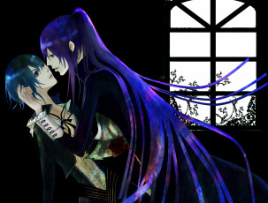 Картинка аниме vocaloid пара