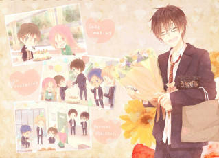 Картинка аниме kuroko+no+baske парень