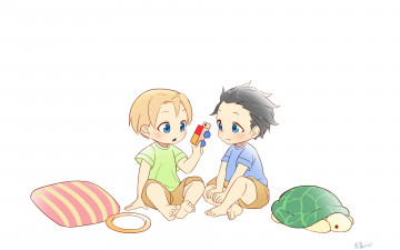 Картинка аниме shokugeki+no+soma мальчики