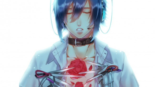 Обои картинки фото аниме, vocaloid, парень