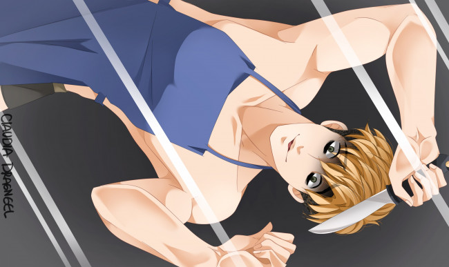 Обои картинки фото аниме, killing stalking, убить, сталкера, сану