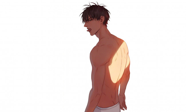 Обои картинки фото аниме, 19 days, парень