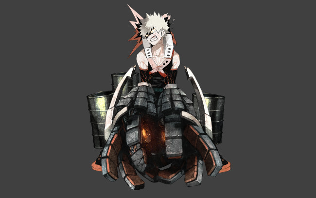 Обои картинки фото аниме, boku no hero academia, моя, геройская, академия