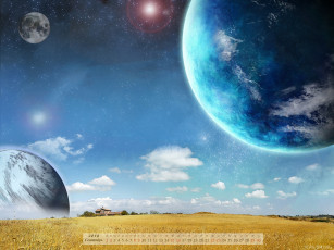 Картинка календари фэнтези растения планета